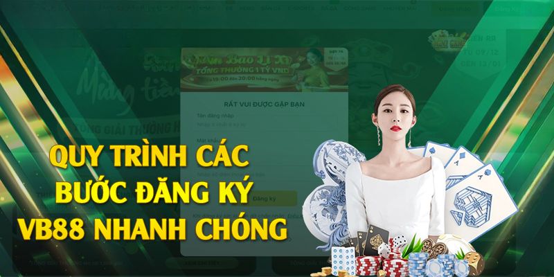 Hướng dẫn chi tiết bước đăng ký VB88 cho newbie