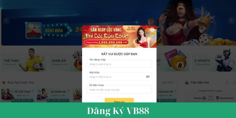 Những điều cần lưu ý khi thực hiện thao tác đăng ký VB88